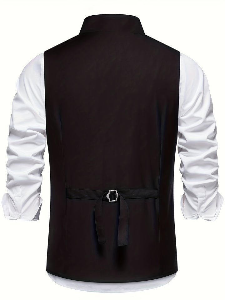 Chandler | Tailored Slant-Button Vest