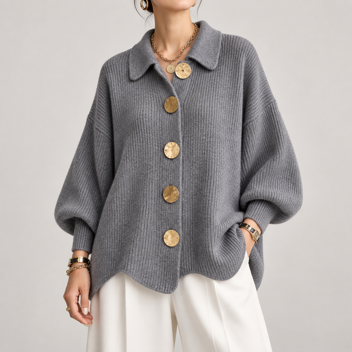 Winona | Oversized Collared Cardigan