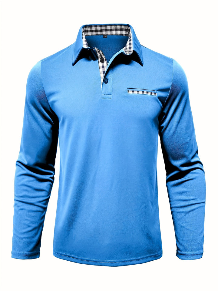 Colton | Refined Long-Sleeve Polo Shirt