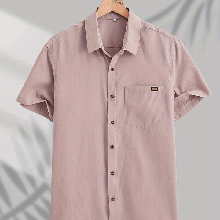 Martin | Men's Casual Short Sleeve Button-Up Shirt