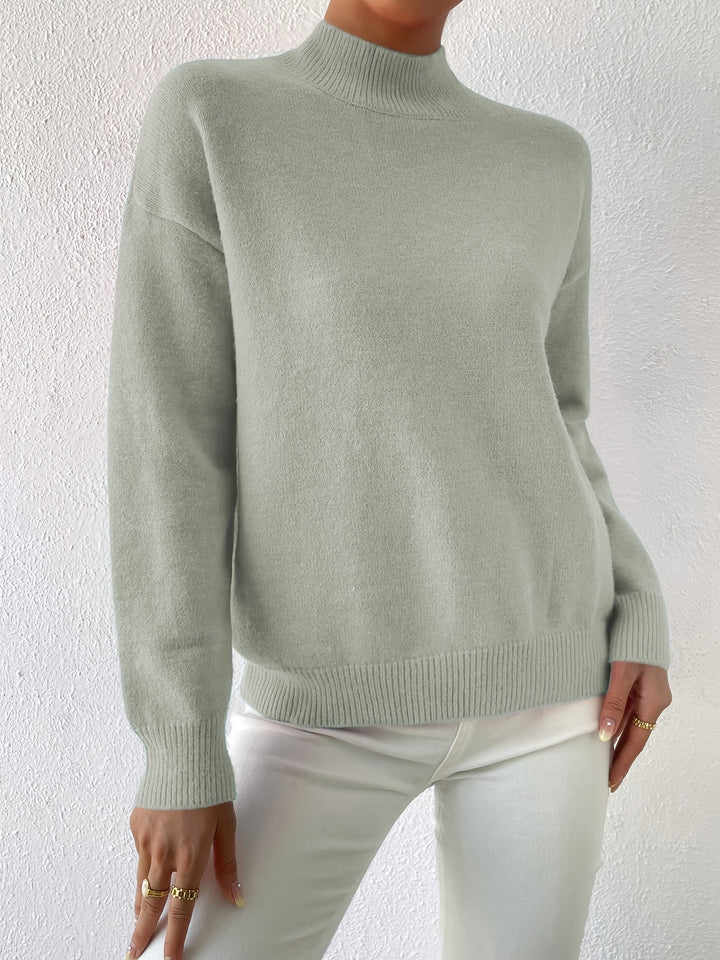 Juniper | Relaxed Mock Neck Sweater