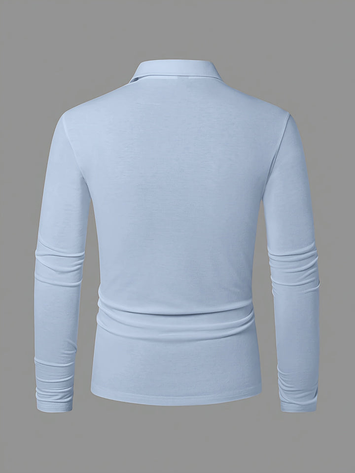 Duncan | Men's Long Sleeve Polo Shirt