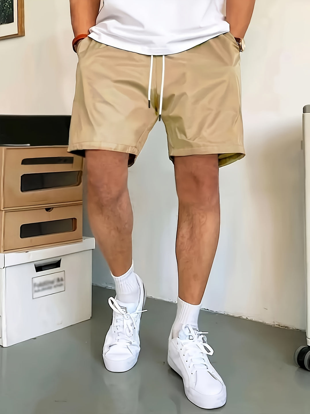 Marlow | Men's Solid Casual Outdoor Shorts