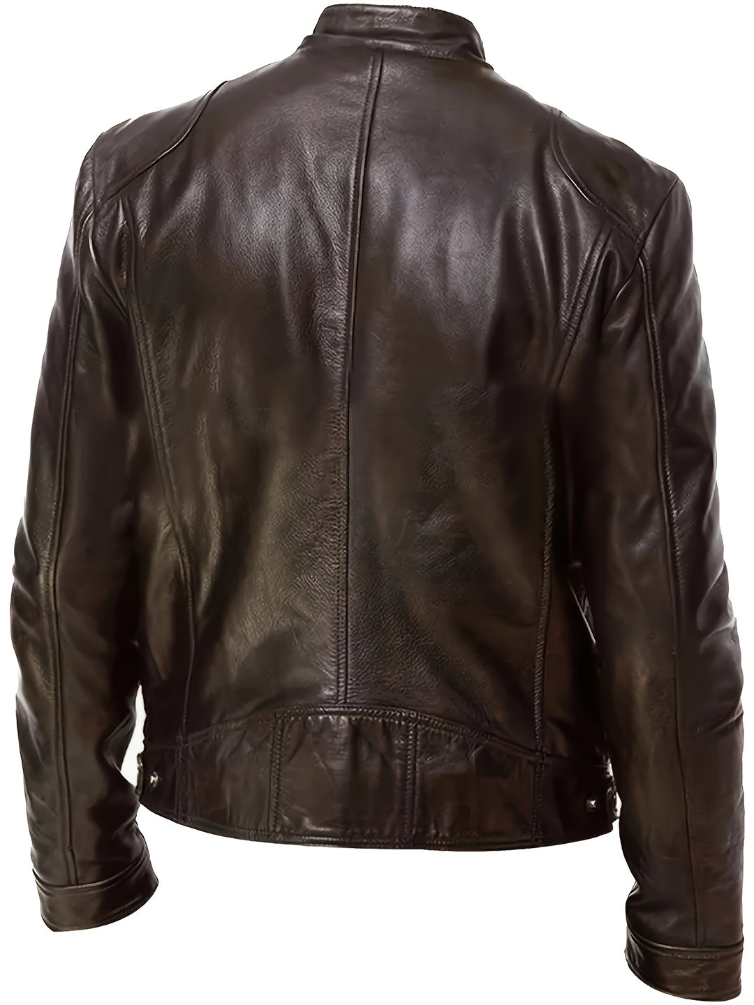 Vaughn | Stand-Collar Moto Jacket