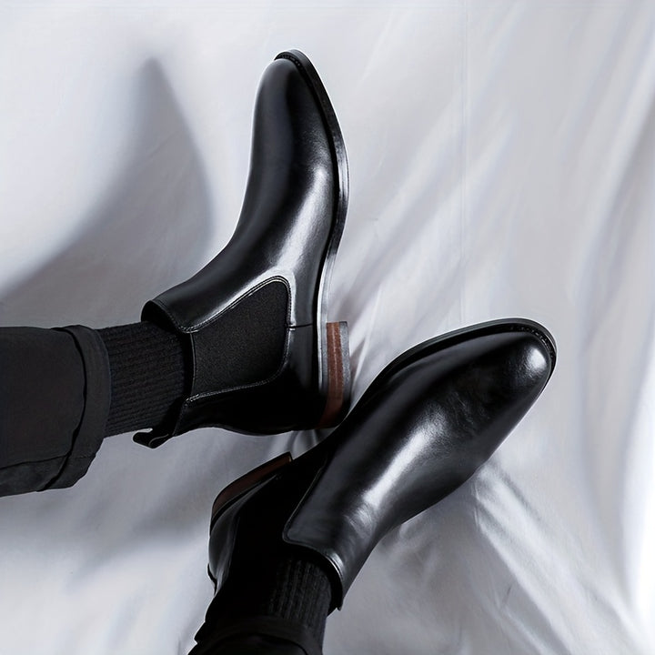 Sebastian | Refined Pointed-Toe Chelsea Boots