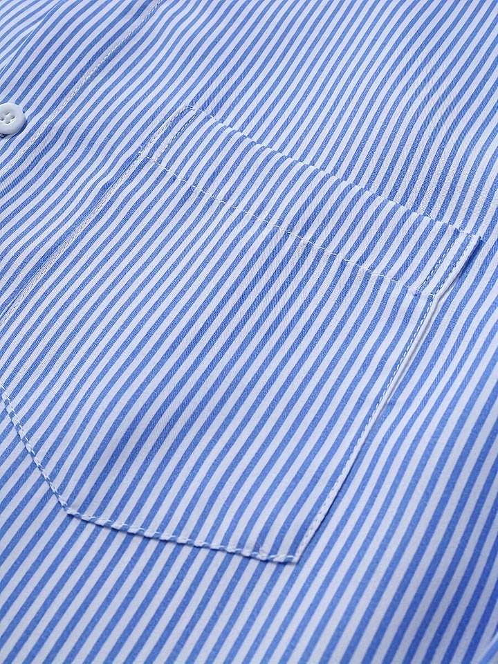 Emmett | Men's Casual Striped Long Sleeve Shirt