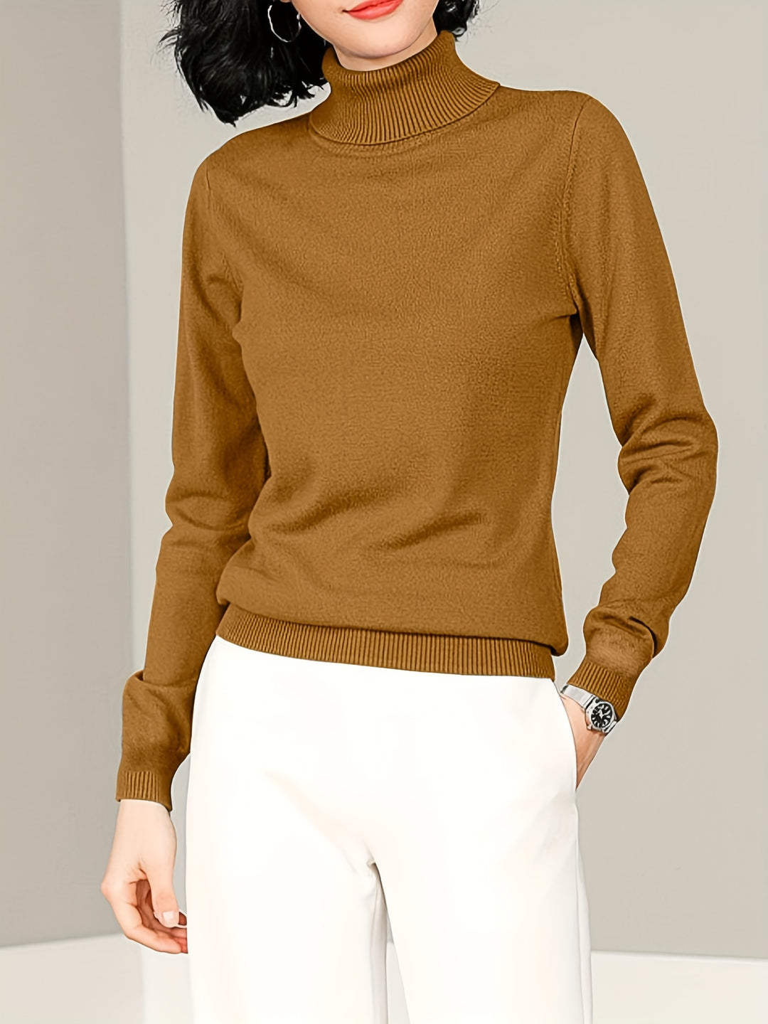 Nancy | Cozy High-Neck Turtleneck