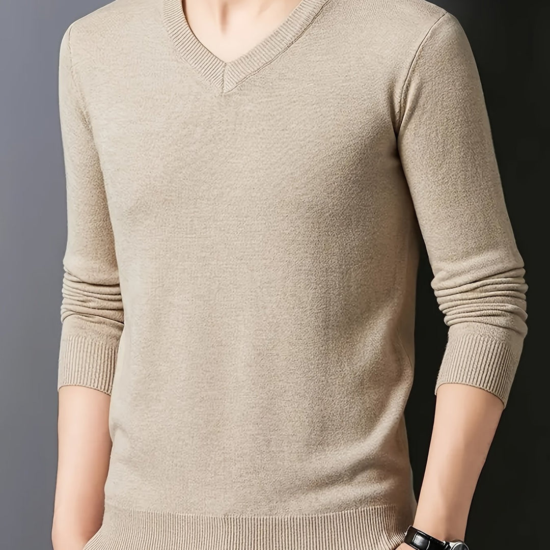 Dorian | Refined V-Neck Pullover