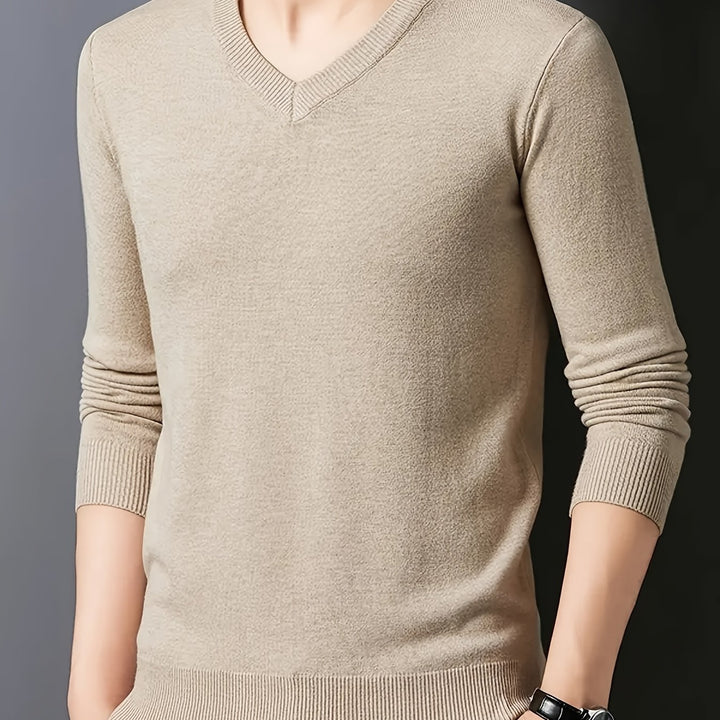 Dorian | Refined V-Neck Pullover