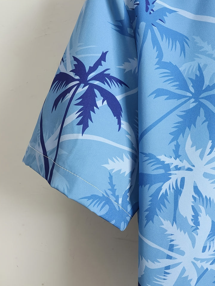 Reeves | Men's Beach Print Shirt