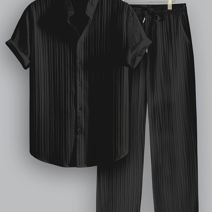 Adrian | Relaxed Textured Two-Piece Set