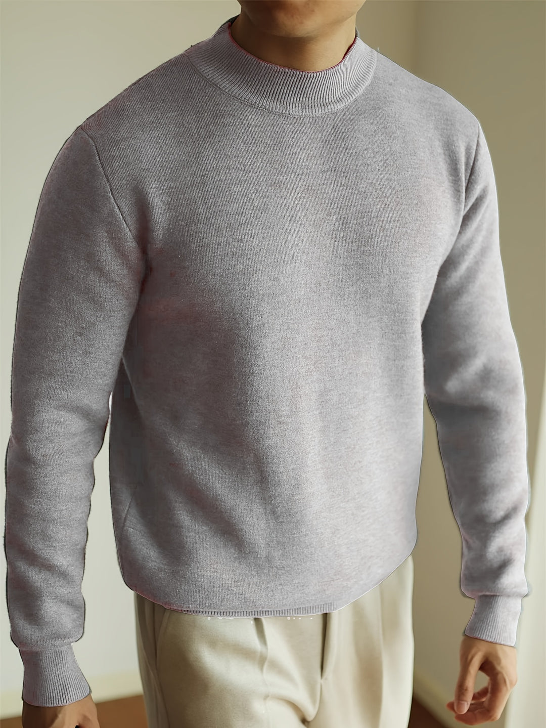 Leopold | Refined High-Neck Sweater