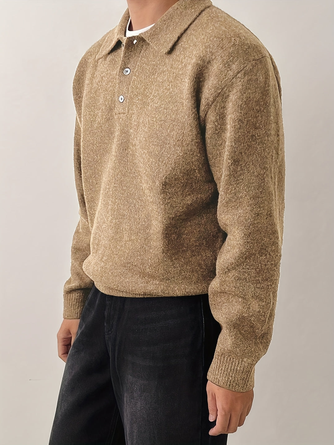 Sullivan | Refined Polo-Collar Sweater