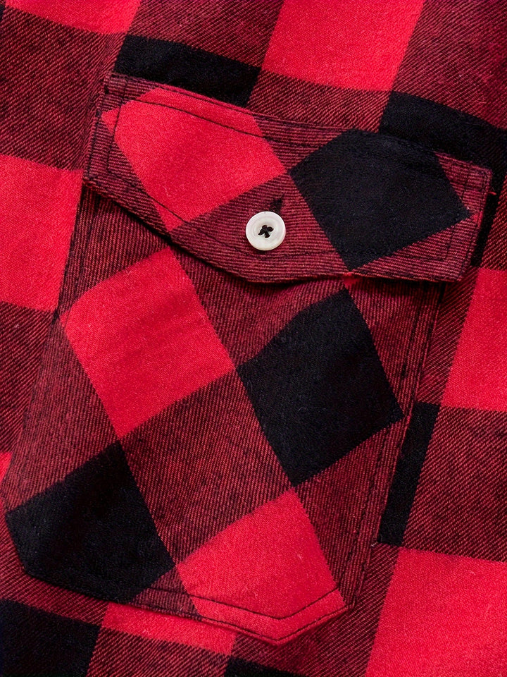 Emory | Rugged Check Button-Up Shirt