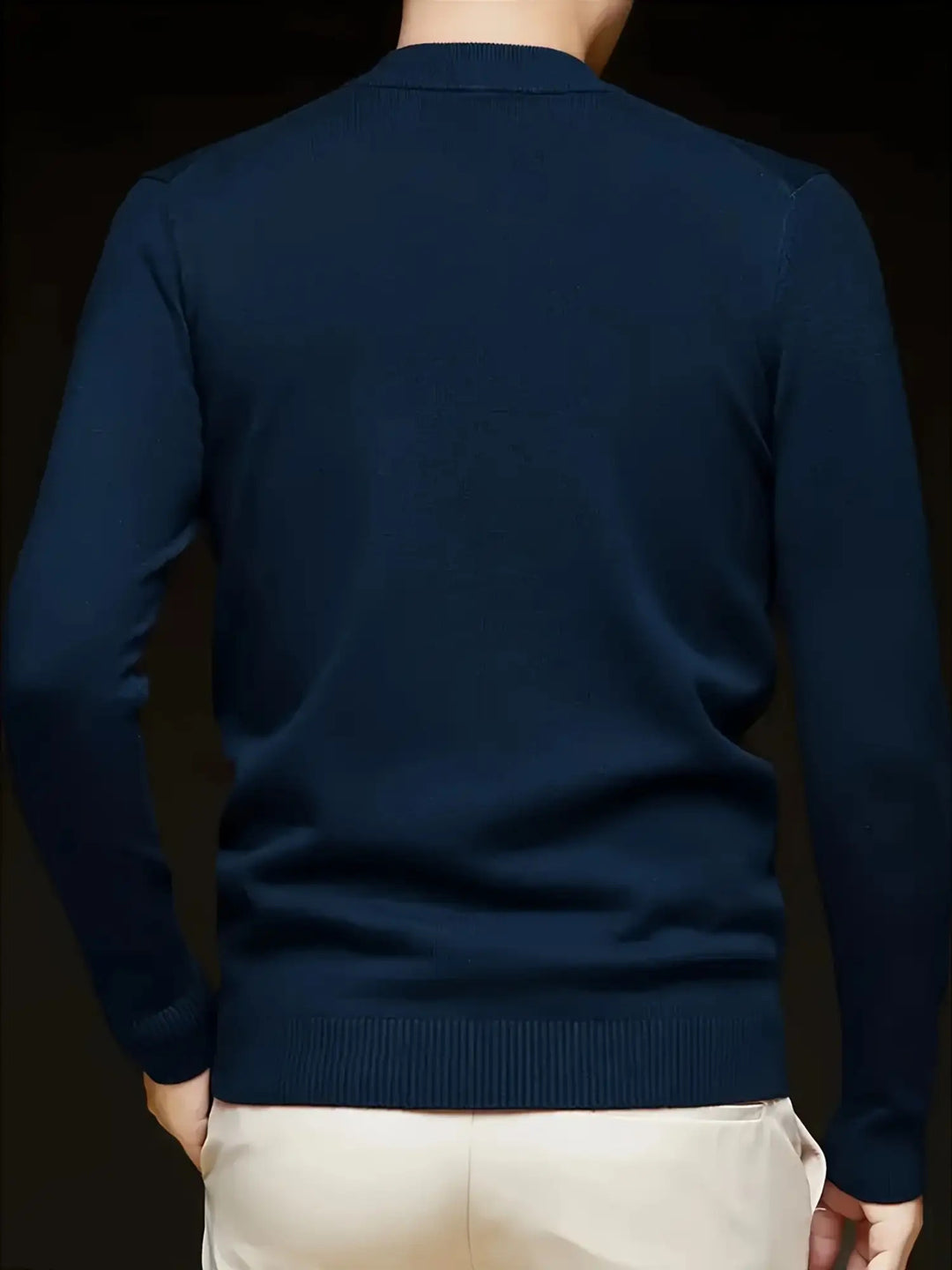 Callen | Mock Neck Knit Sweater