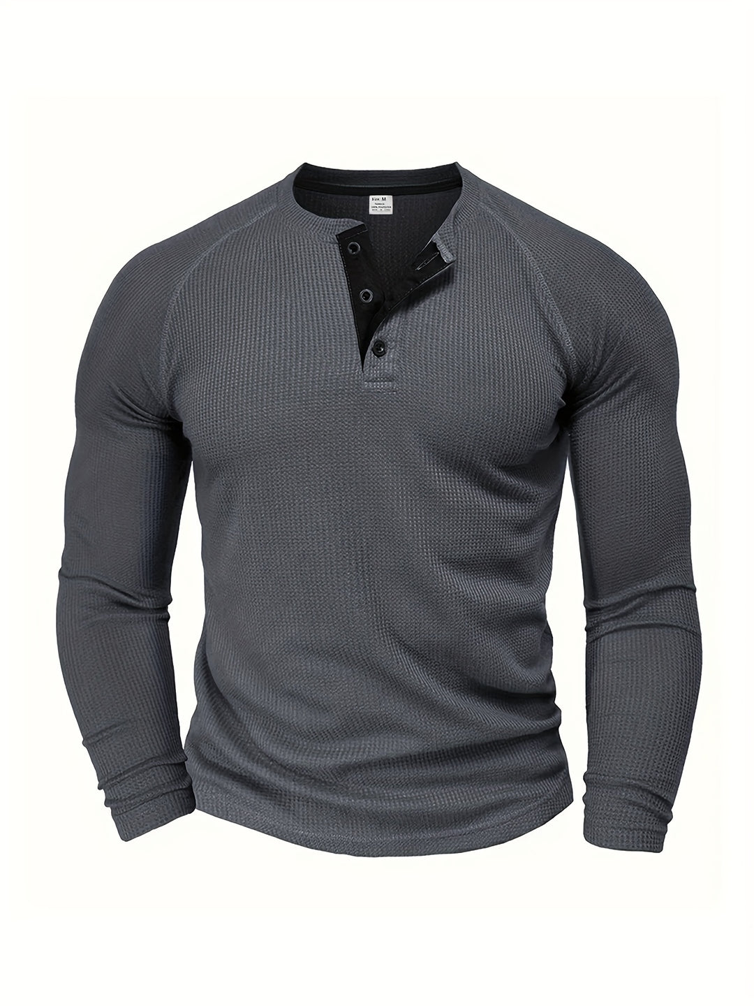 Rowan | Classic Waffle-Knit Henley