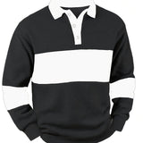 Miles | Colour-Block Rugby Shirt