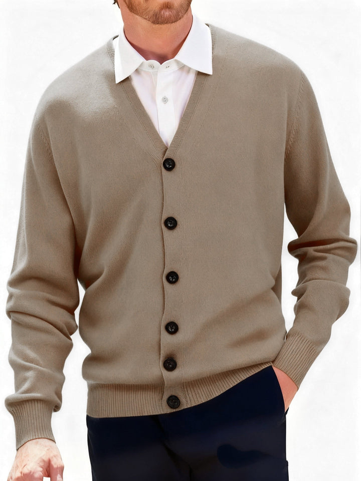 Theodore | Classic V-Neck Cardigan