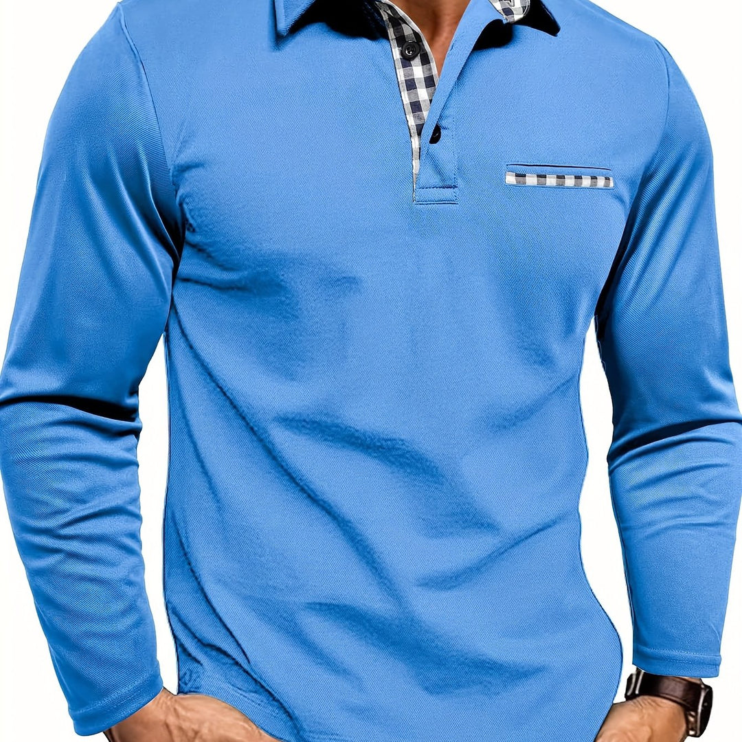 Colton | Refined Long-Sleeve Polo Shirt