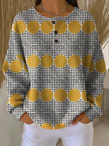 Sofia | Playful Dot-Print Top