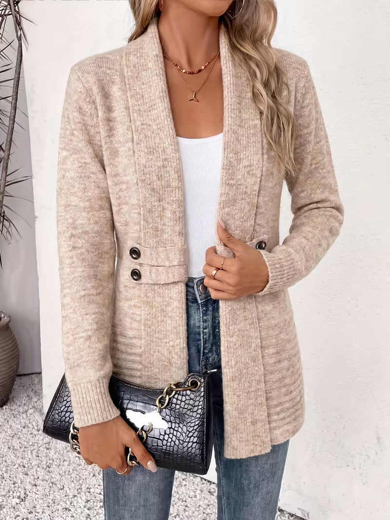 Carlotta | Long Tailored Cardigan