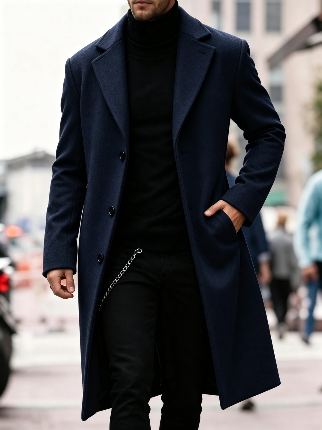 Callahan | Refined Longline Overcoat