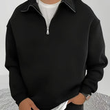 Chester | Relaxed Half-Zip Sweatshirt