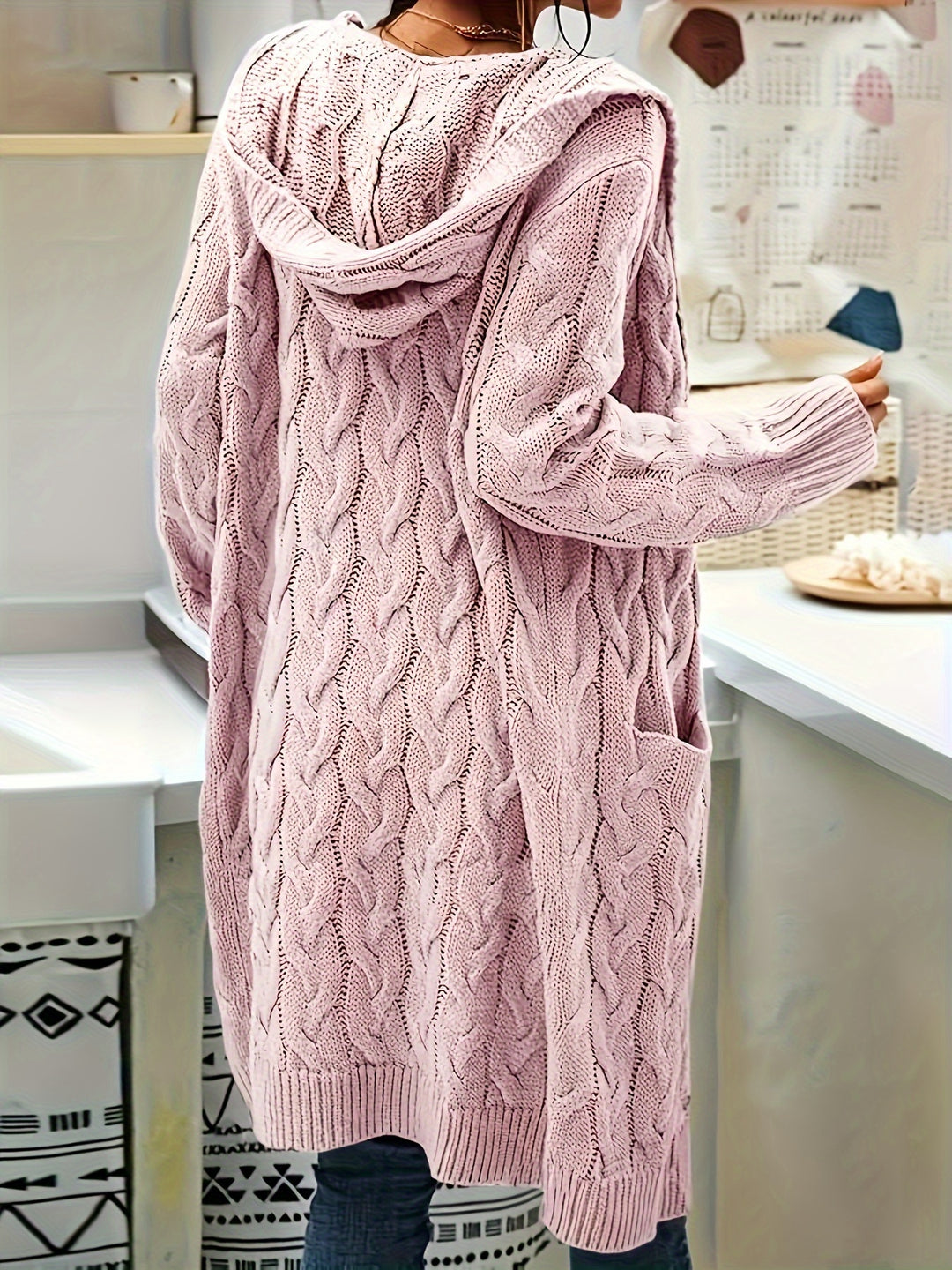 Nadine | Textured Longline Cardigan