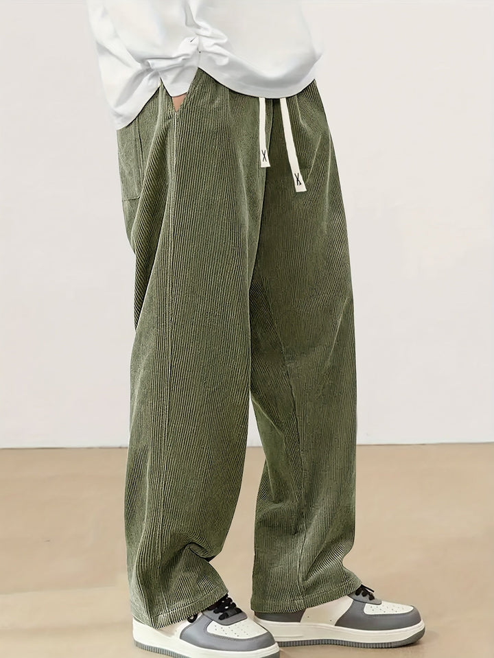 Spencer | Relaxed Straight-Leg Trousers