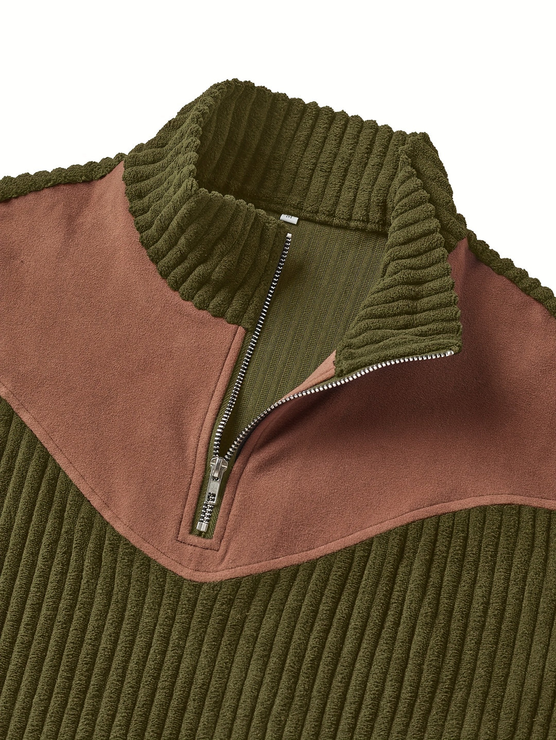 Calvin | Half-Zip Ribbed Pullover