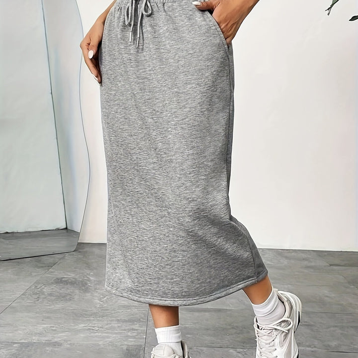 Roberta | Relaxed Drawstring Skirt