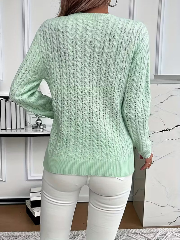 Sandrine | Cozy Cable-Knit Sweater