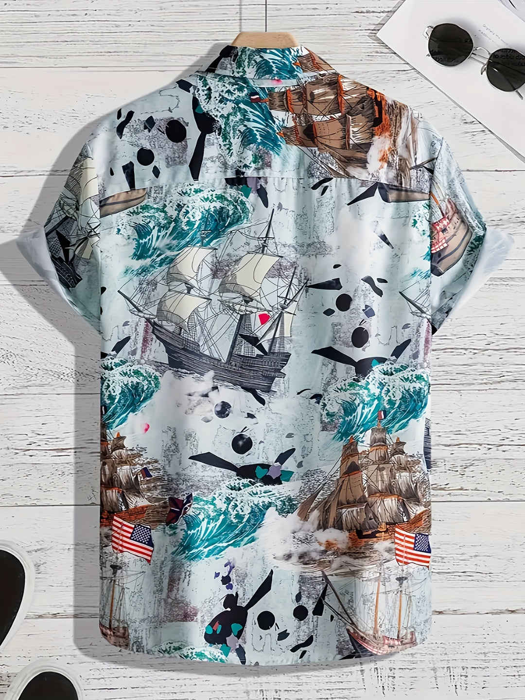 Grayson | Men's Hawaiian Print Short Sleeve Shirt