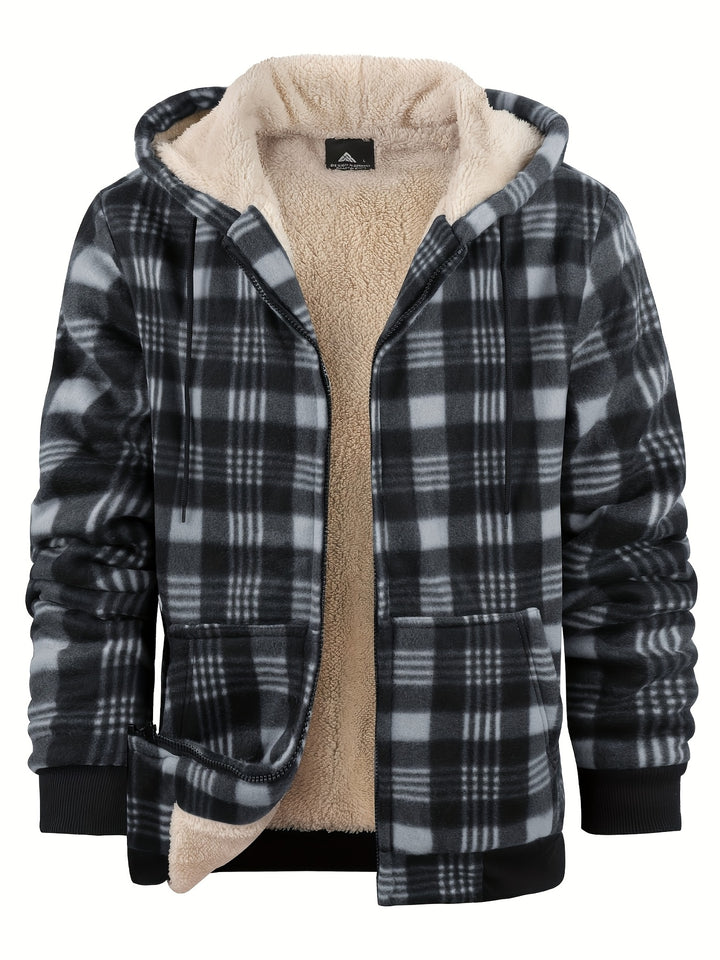 Graham | Cozy Hooded Zip Jacket