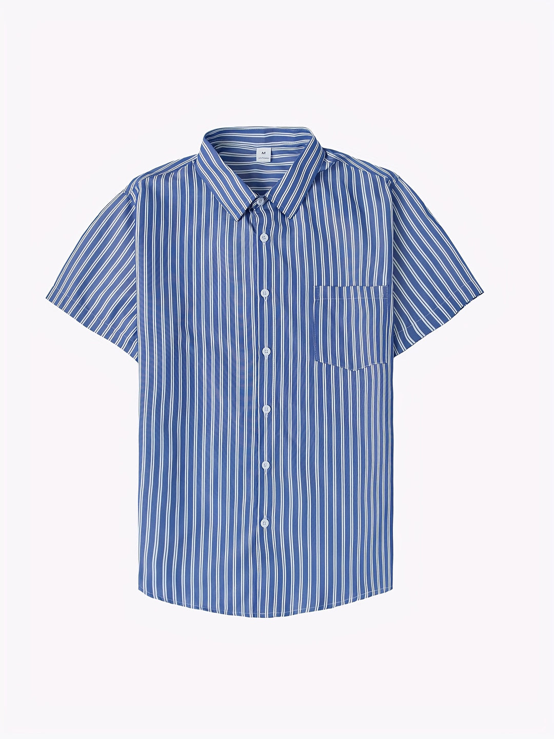 Miles | Men's Striped Lightweight Short Sleeve Shirt