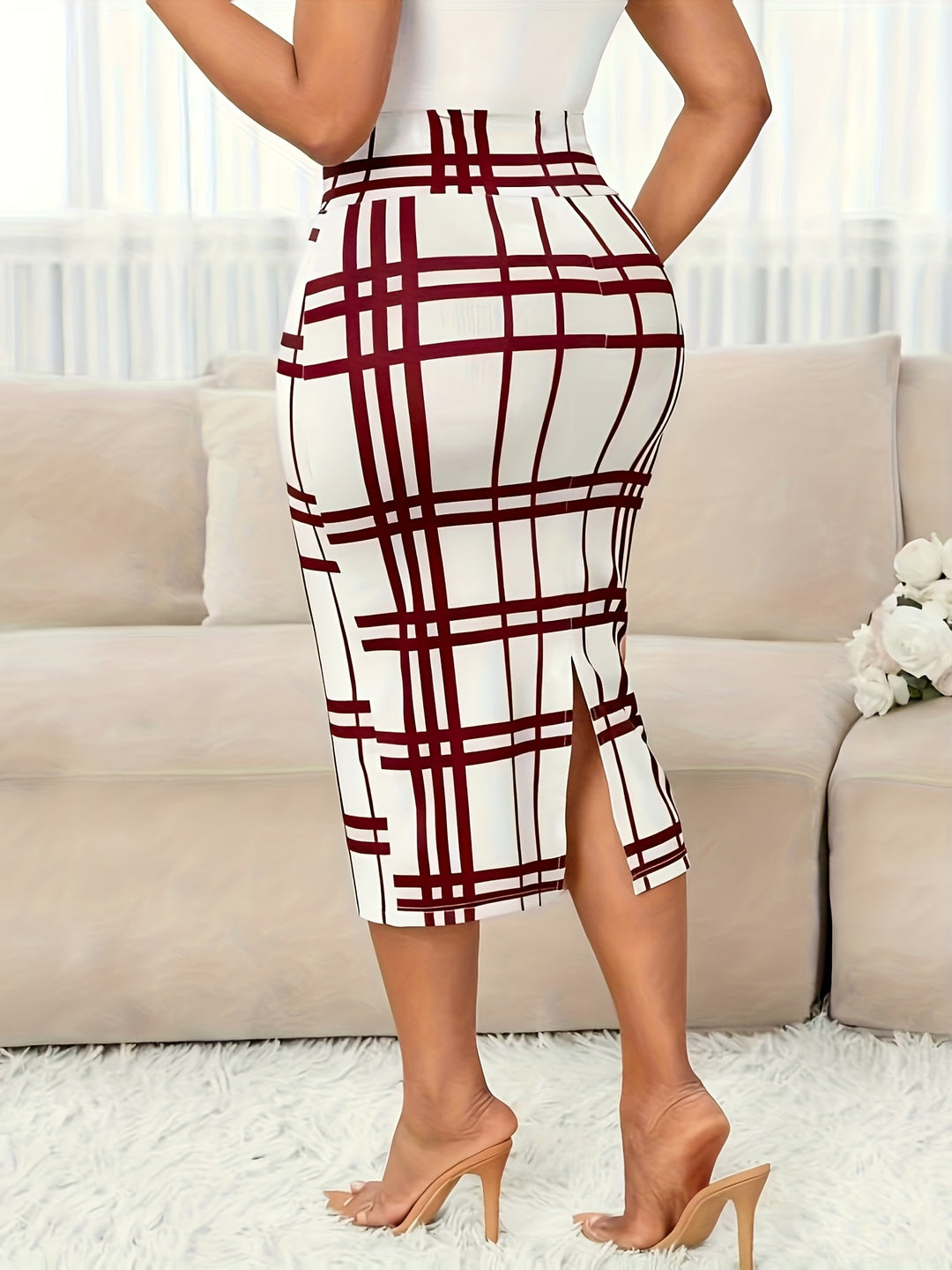 Noreen | Tailored Pencil Skirt