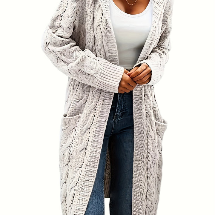 Nadine | Textured Longline Cardigan