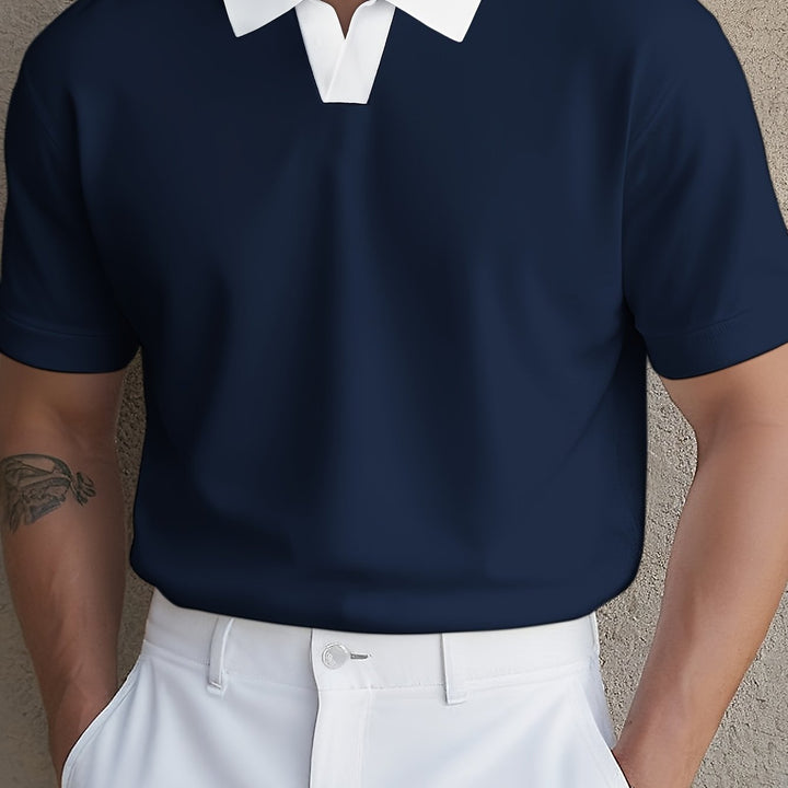 Ashton | Men's Loose Fit Knit Polo