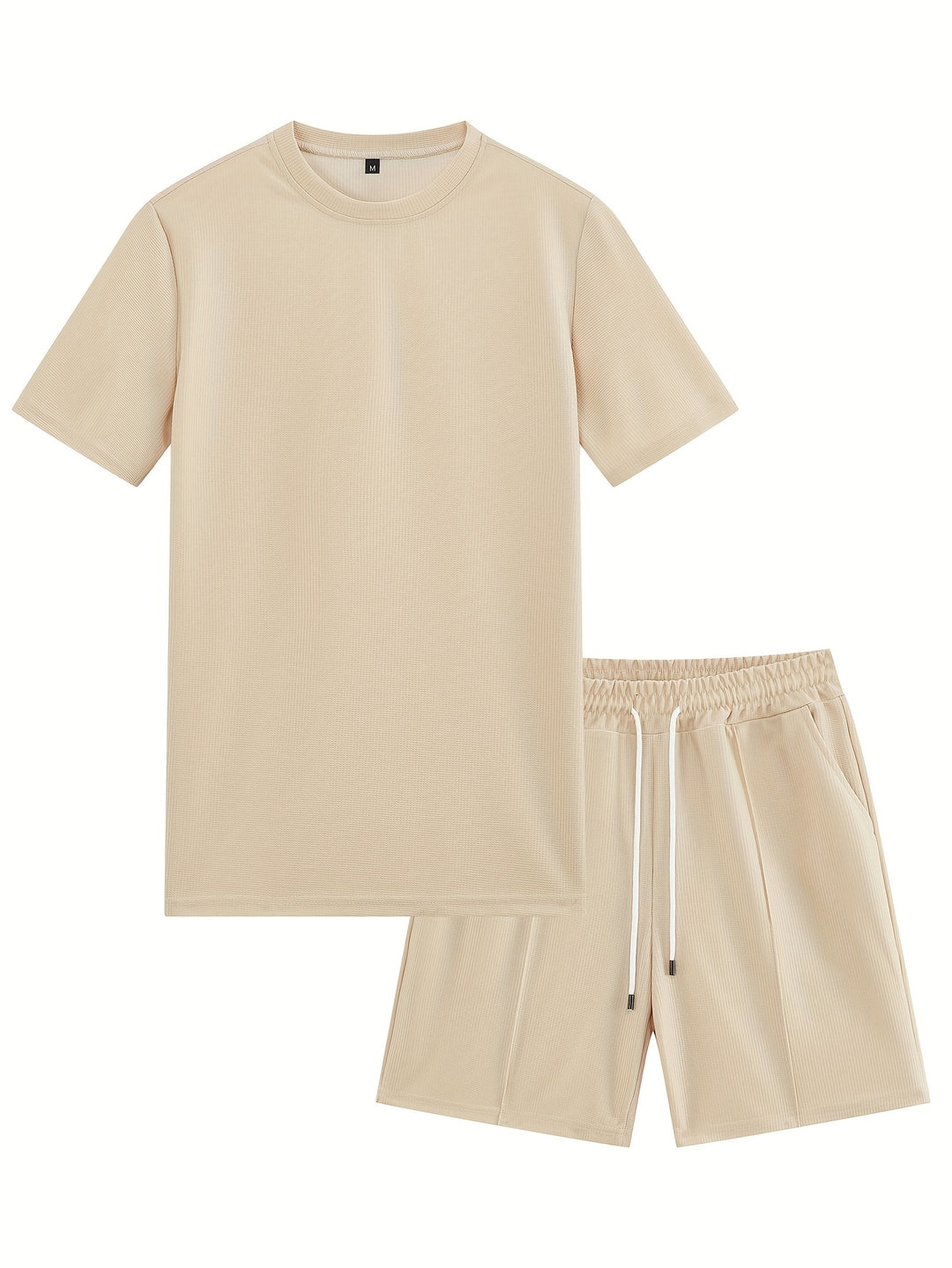 Hollis | Men's Waffle Knit Tee & Shorts Set