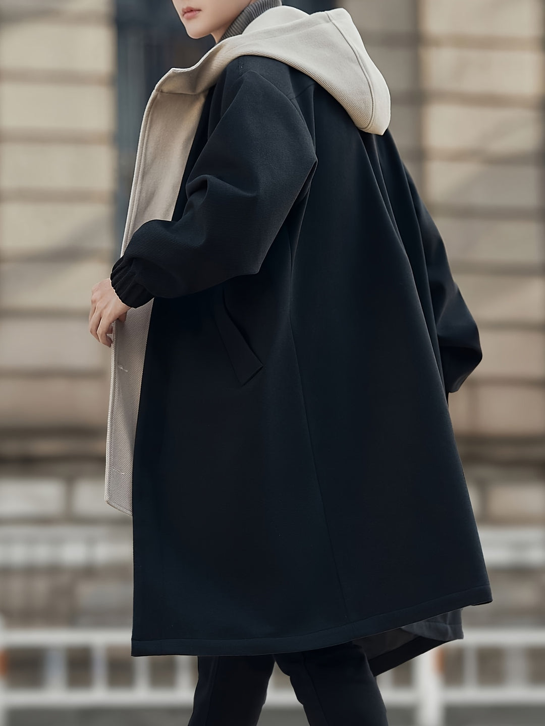 Sullivan | Layered Hooded Longline Coat