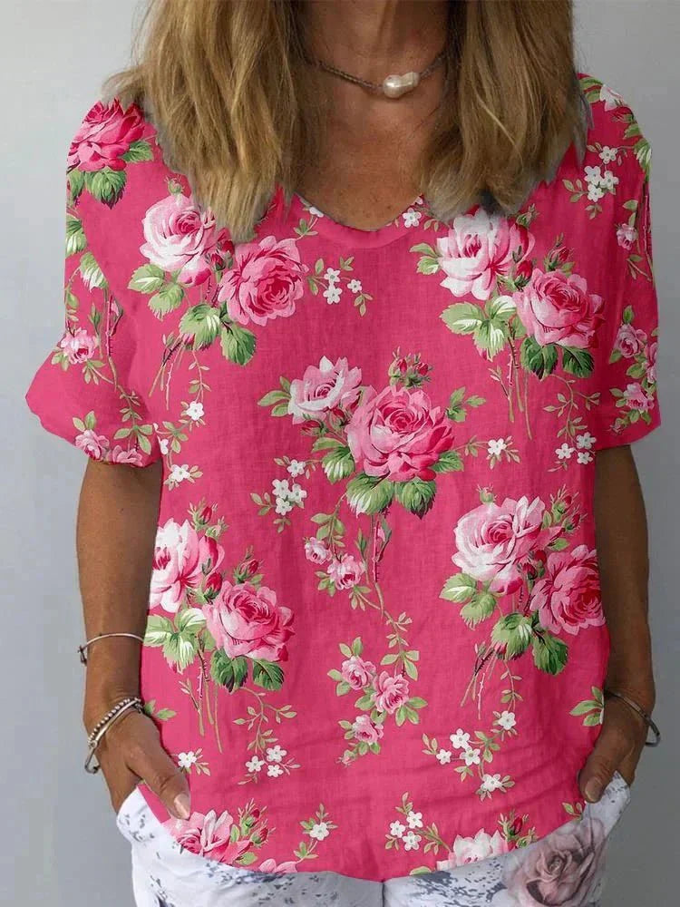 Katherine | Blooming Floral Top