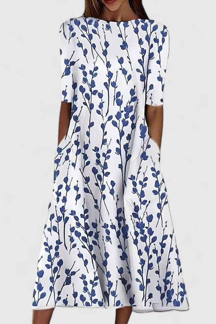 Mirabel | Graceful A-Line Midi Dress