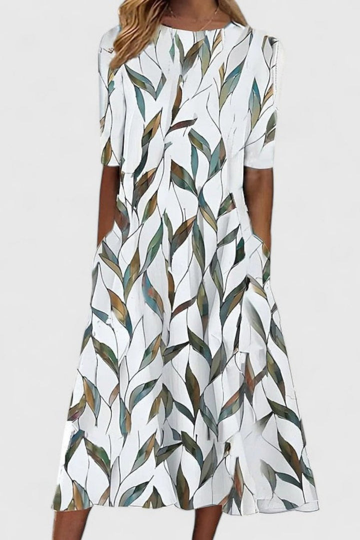 Mirabel | Graceful A-Line Midi Dress