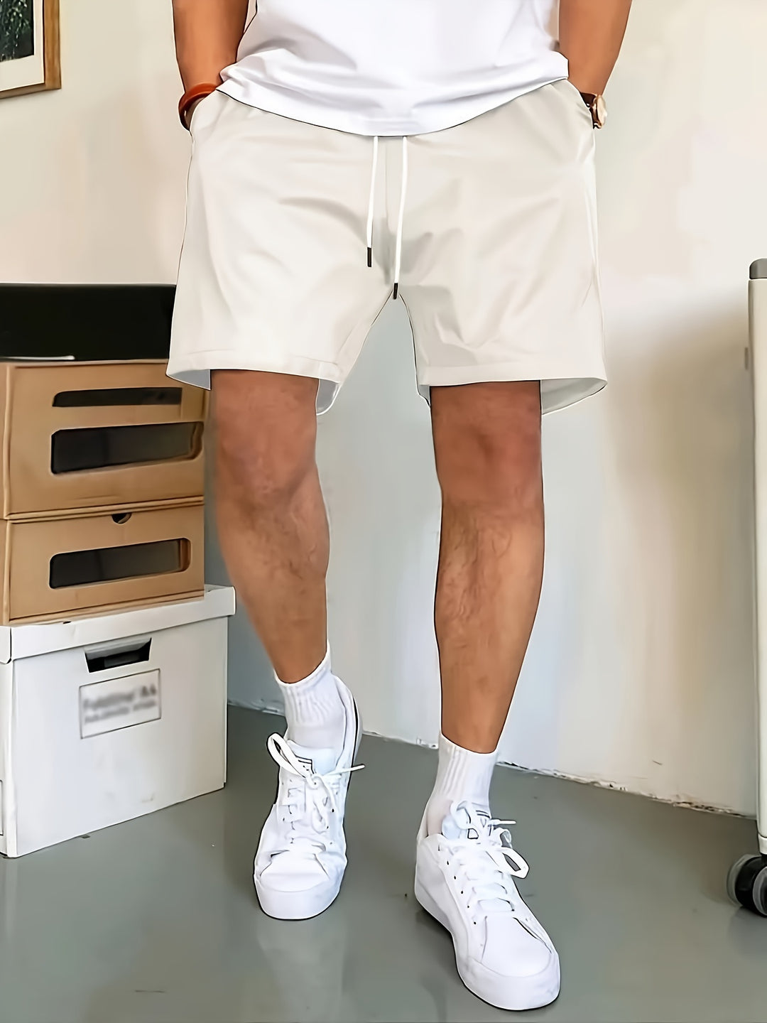Marlow | Men's Solid Casual Outdoor Shorts