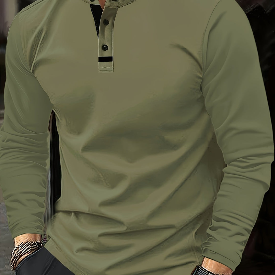 Everett | Classic Long Sleeve Henley