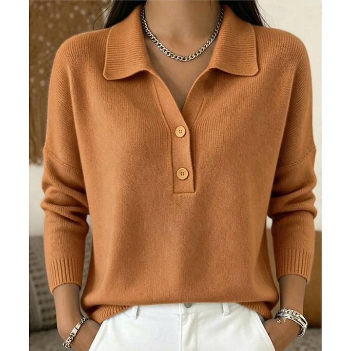 Linnea | Refined Collared Sweater