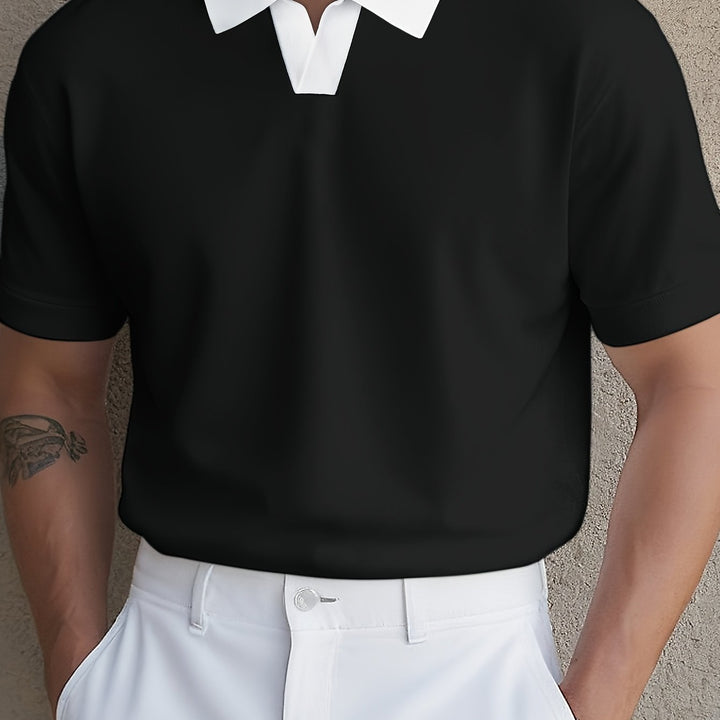 Ashton | Men's Loose Fit Knit Polo