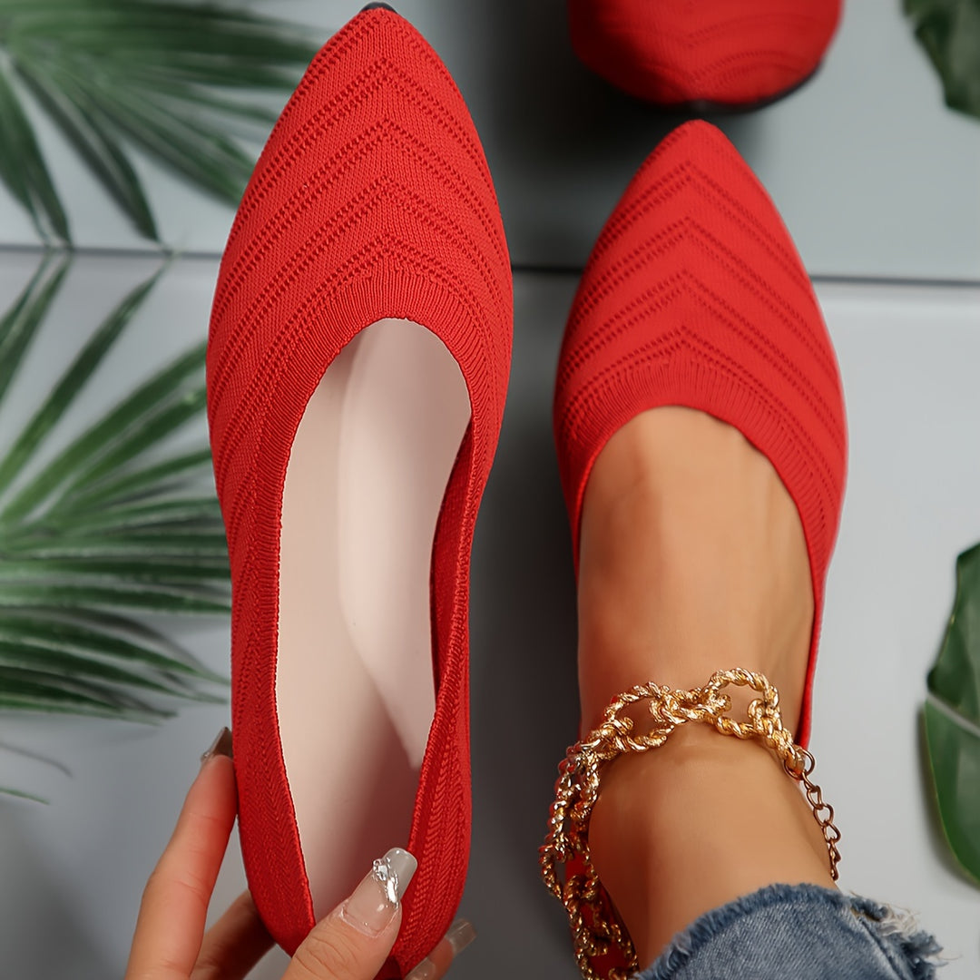 Diane | Pointed-Toe Ballet Flats