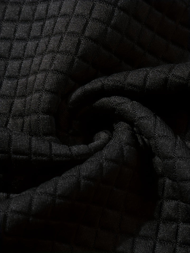 Grayson | Textured Color-Block Hoodie