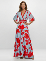 Anthea | Floral Wrap Maxi Dress